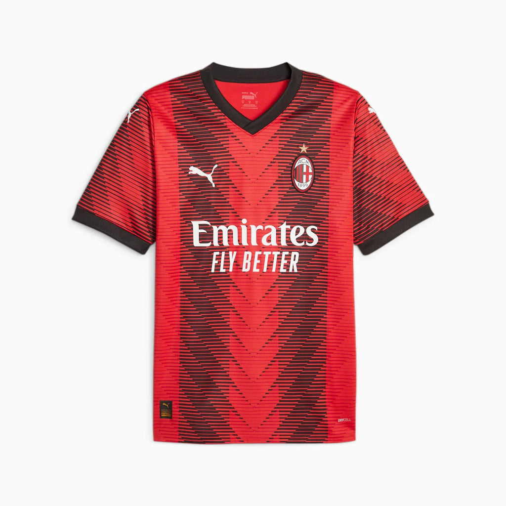 PUMA Mens AC Milan Home Authentic Jersey 23