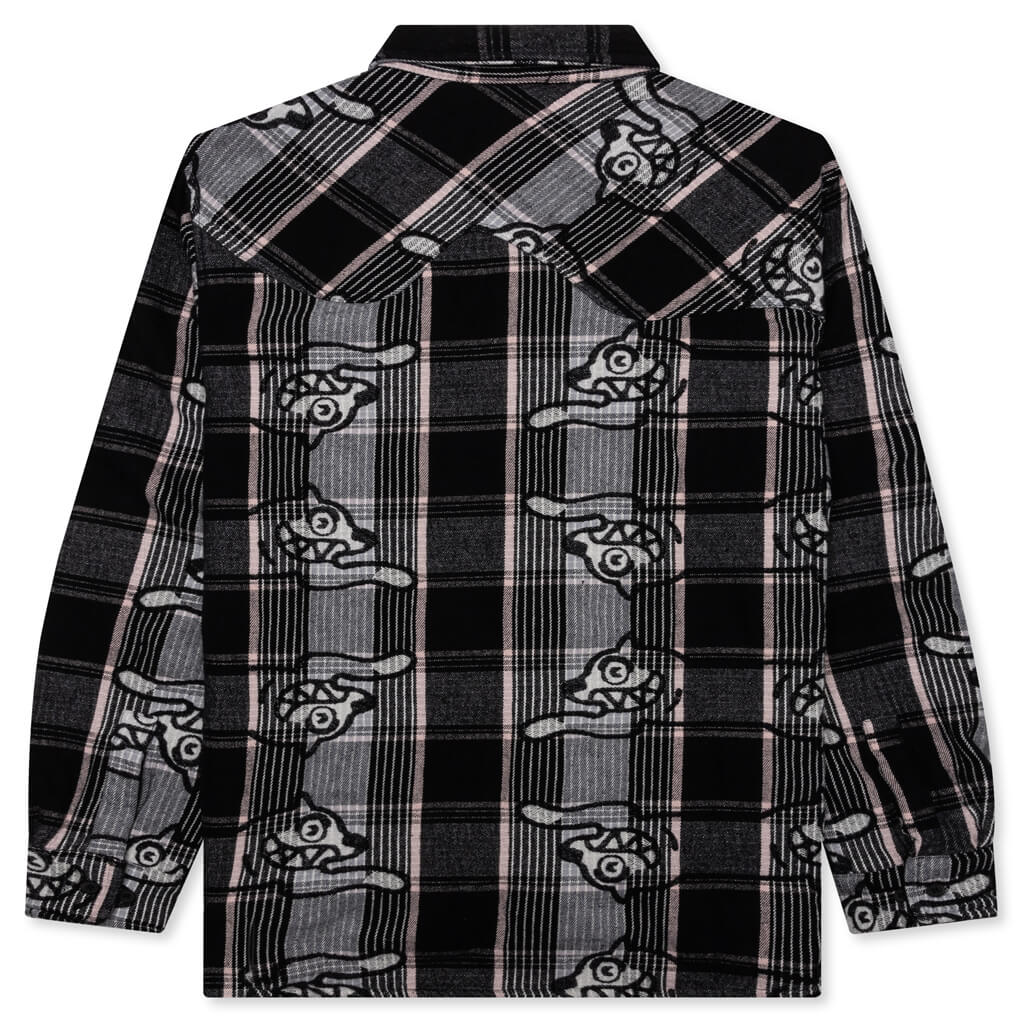 Good Time L S Woven Black