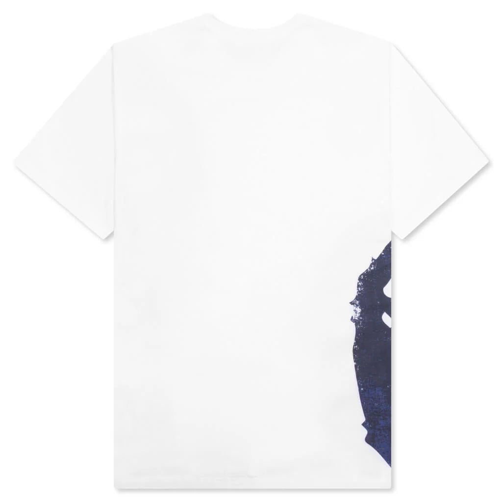 Overprinted Multi Ape Head Tee White