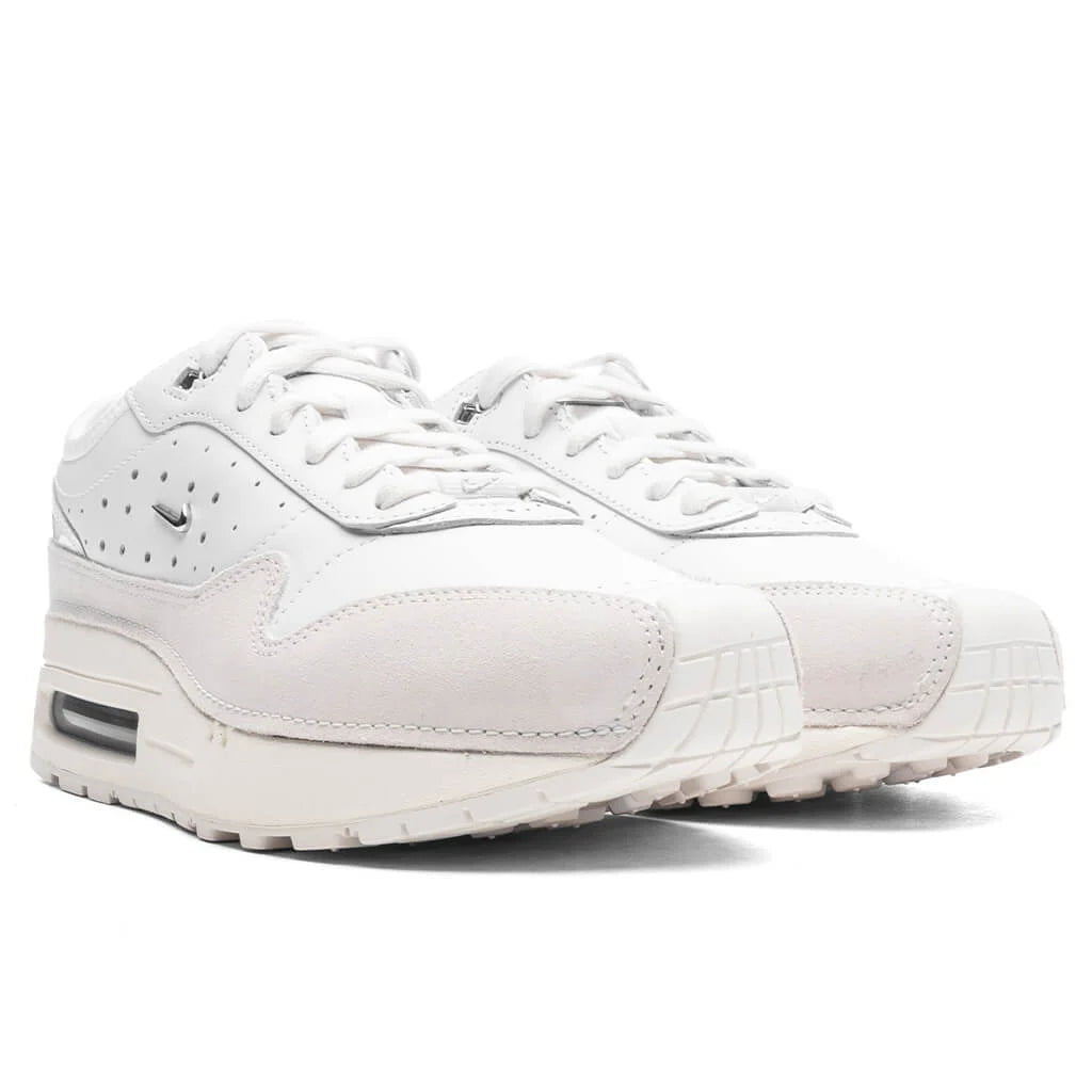 Women's Air Max 1 SP Jacquemus - Summit White/Metallic Silver/Sail