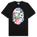 Abc Camo Crazy Big Ape Head Tee Black