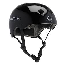 Pro Tec Classic Skate Helmet Glossy Black
