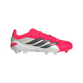 adidas Predator Elite FG Firm Ground Youth Soccer Cleats Red Black White