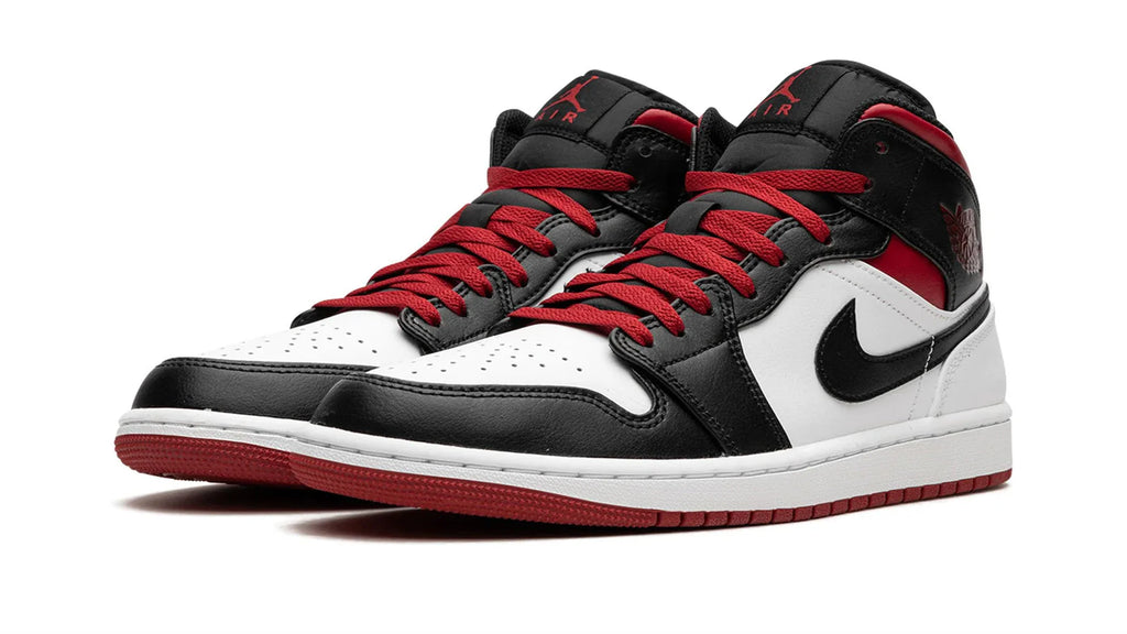 Air Jordan 1 Mid Gym Red Black Toe