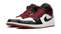Air Jordan 1 Mid Gym Red Black Toe
