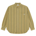 Polar Skate Co Ben LS Shirt Green Stripe
