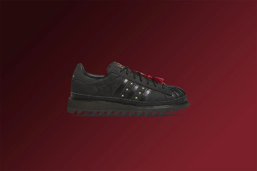 Adidas x CLOT Superstar Chinese New Year Core Black Carbon Gold Metallic