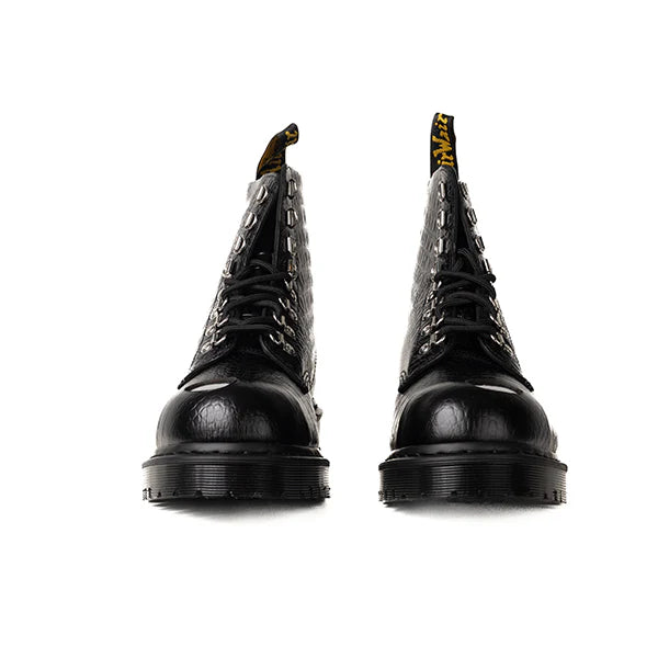 DRMARTENS 1460 PASCAL STEEL TOE ANALINE CROC EMBOSS