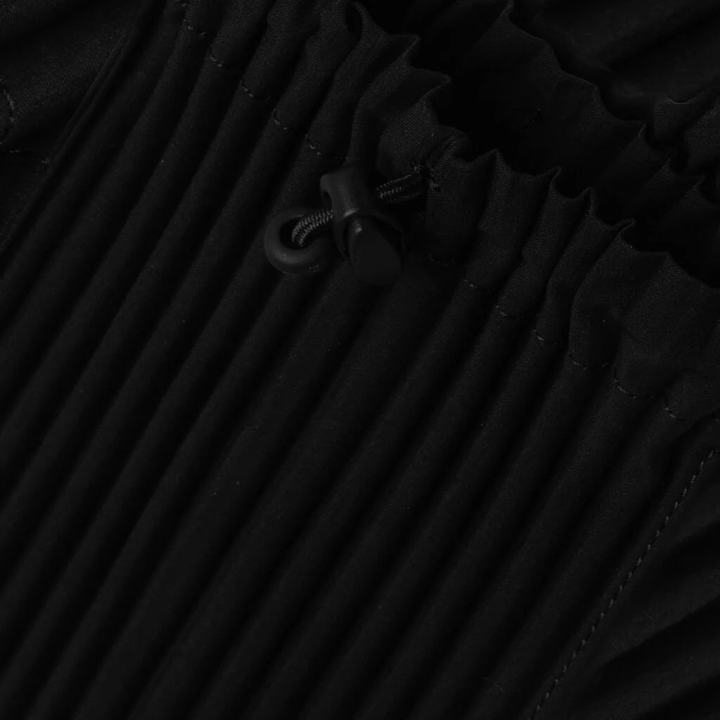Long Strap Pocket Bag Black
