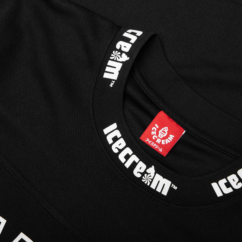 Hyperdrive L S Knit Tee Black