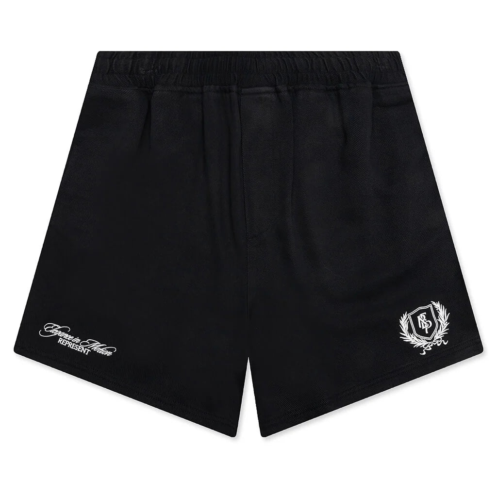 Crest Short Jet Black