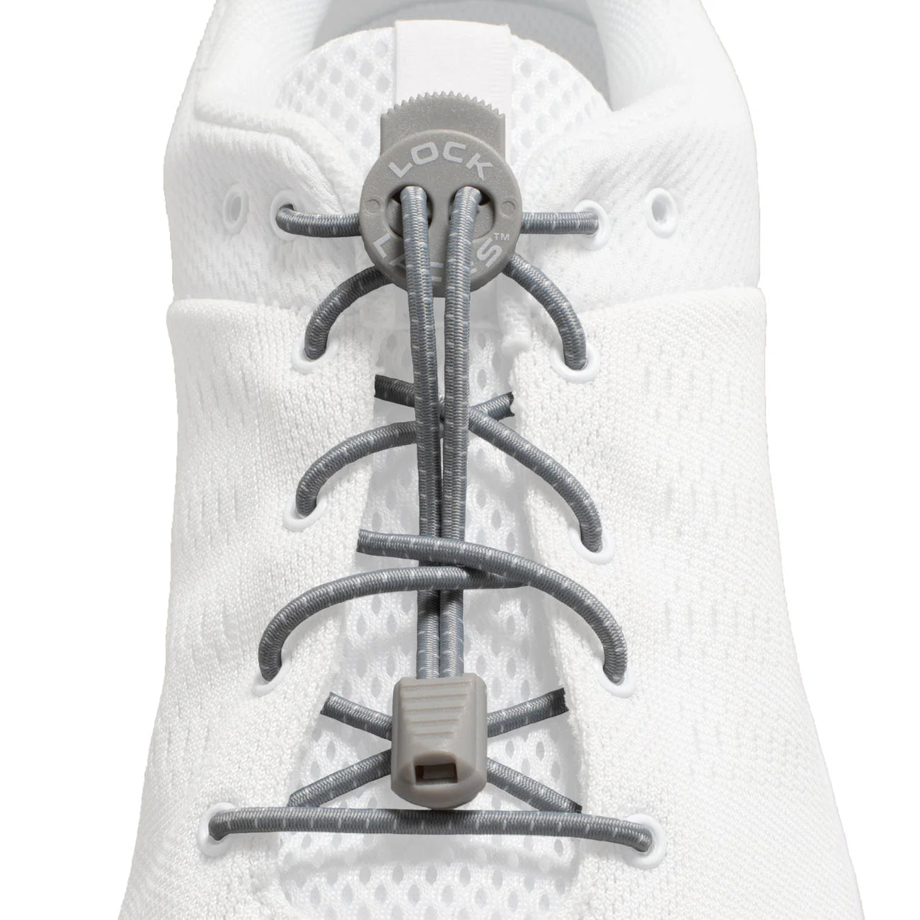 Original No-Tie Shoelaces in Cool Gray