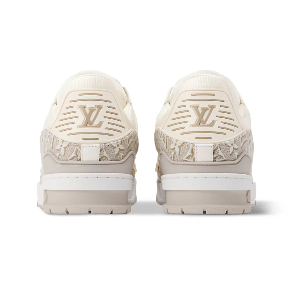 LV Trainer Sneaker Beige