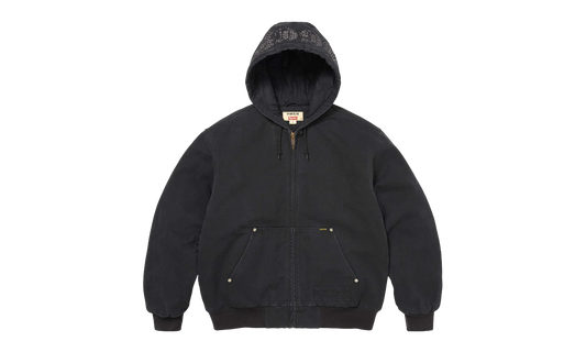 The Great China Wall Hooded Work Jacket "SS26 - Black" SU27511