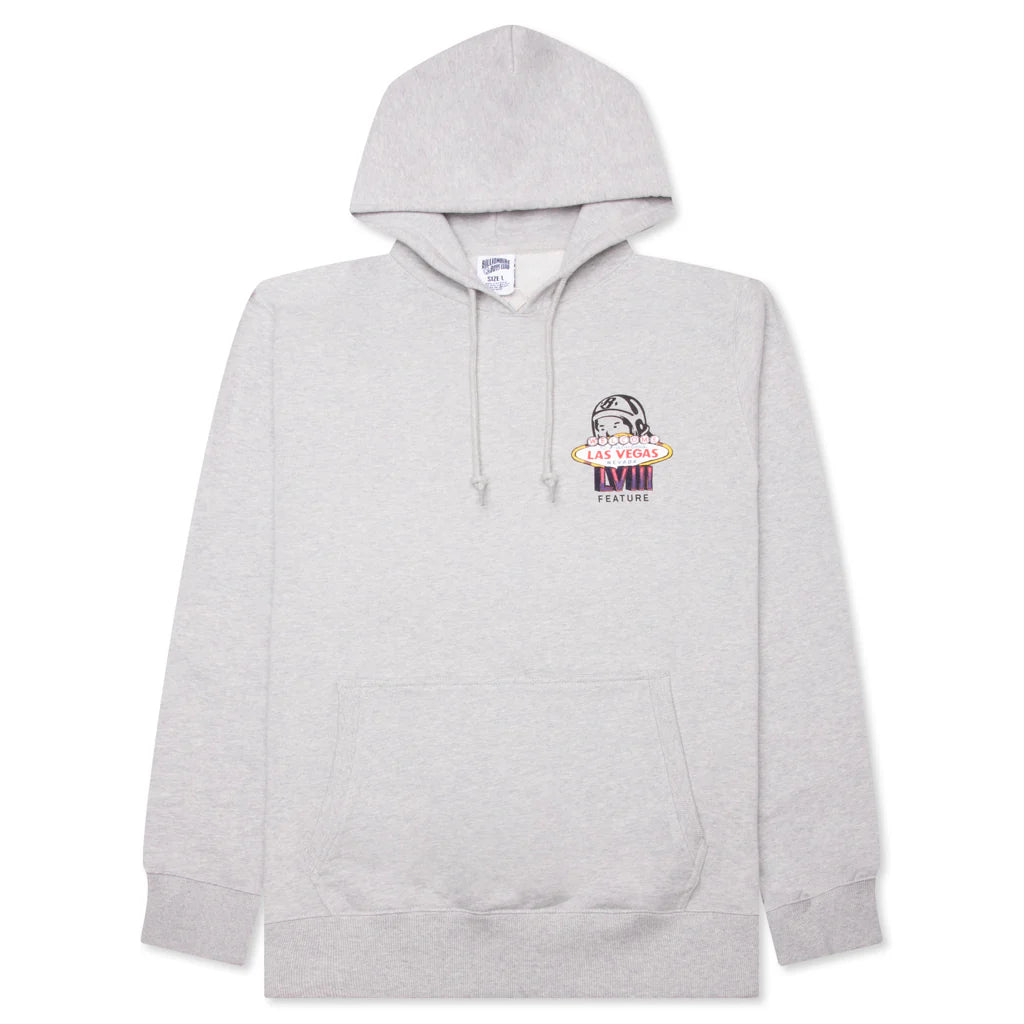 Feature x Billionaire Boys Club Stadium Hoodie Heather Grey