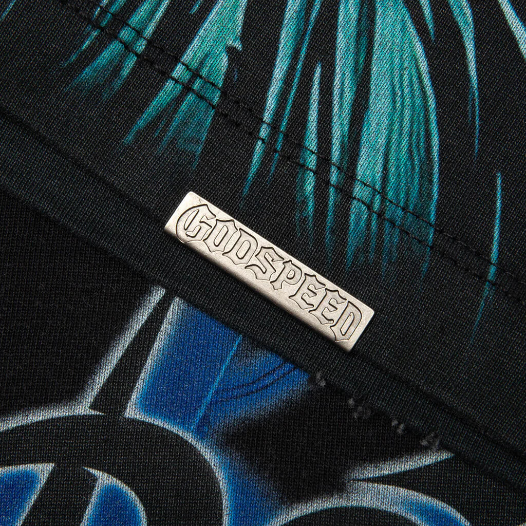 Voltage Sleeveless T Shirt Blue