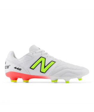 New Balance 442 Pro FG V2 Firm Ground Soccer Cleats White