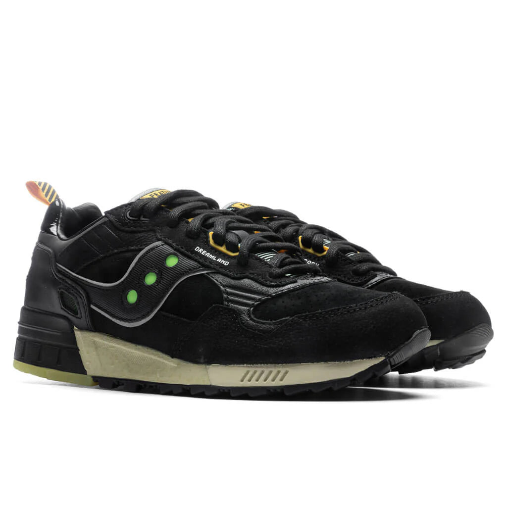 Saucony x Feature Shadow 5000 Dreamland Black Glow In The Dark