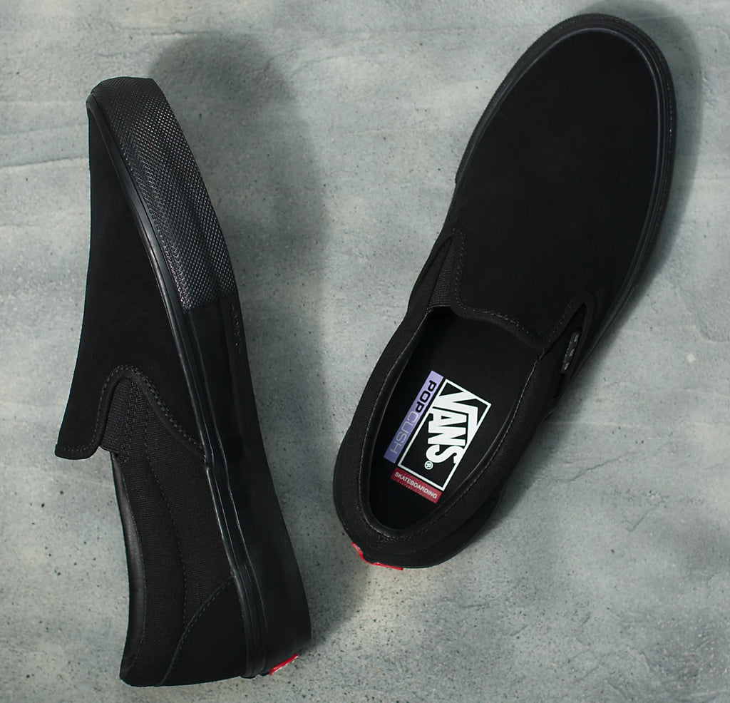 Vans Skate Slip On Black Black