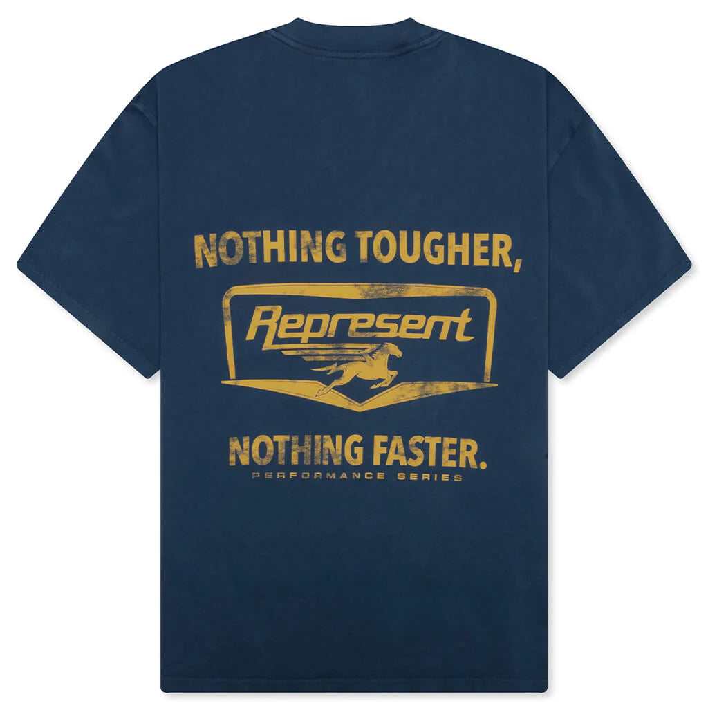 Nothing Faster T Shirt Indigo