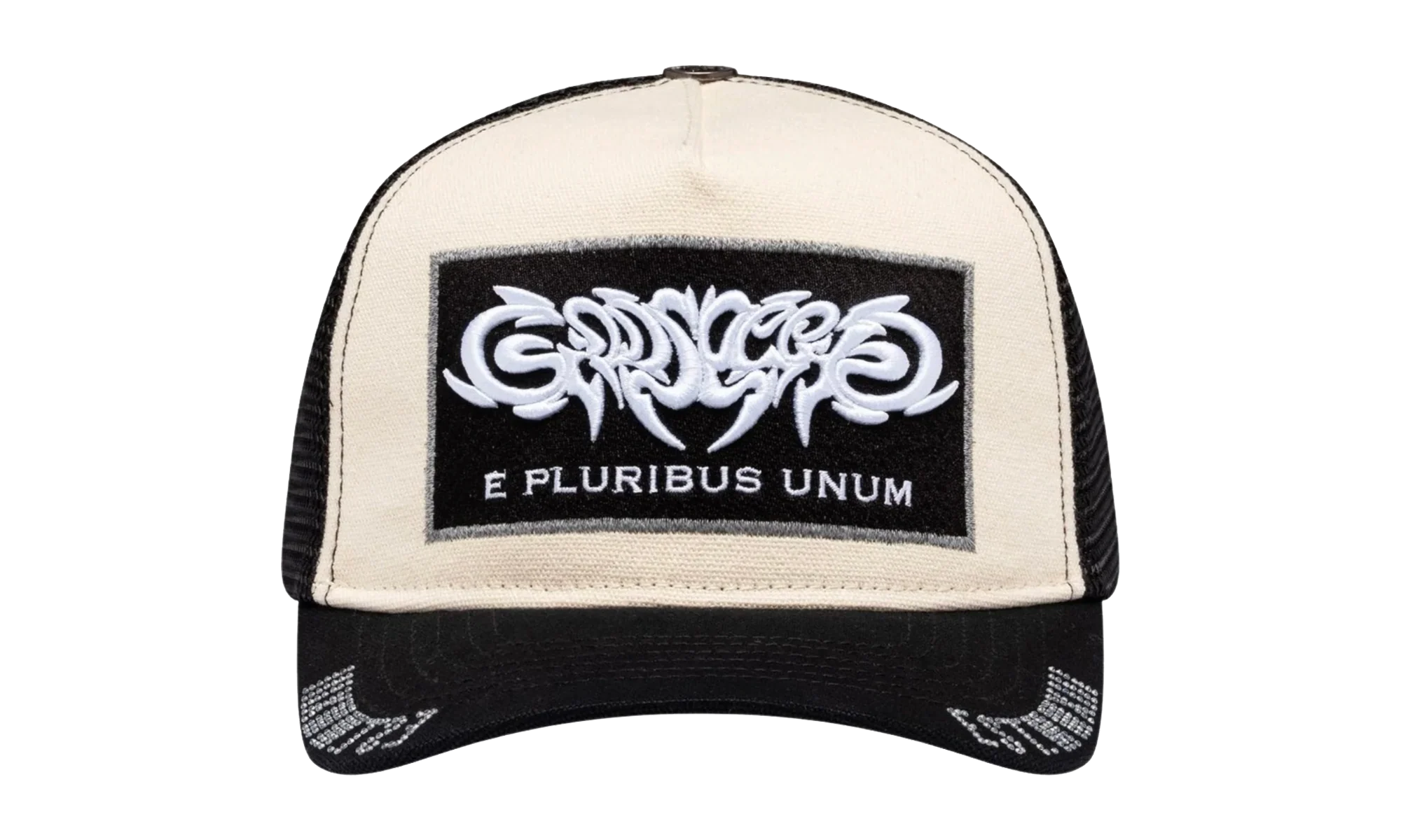 E Pluribus Trucker Hat "White / Black" GS149
