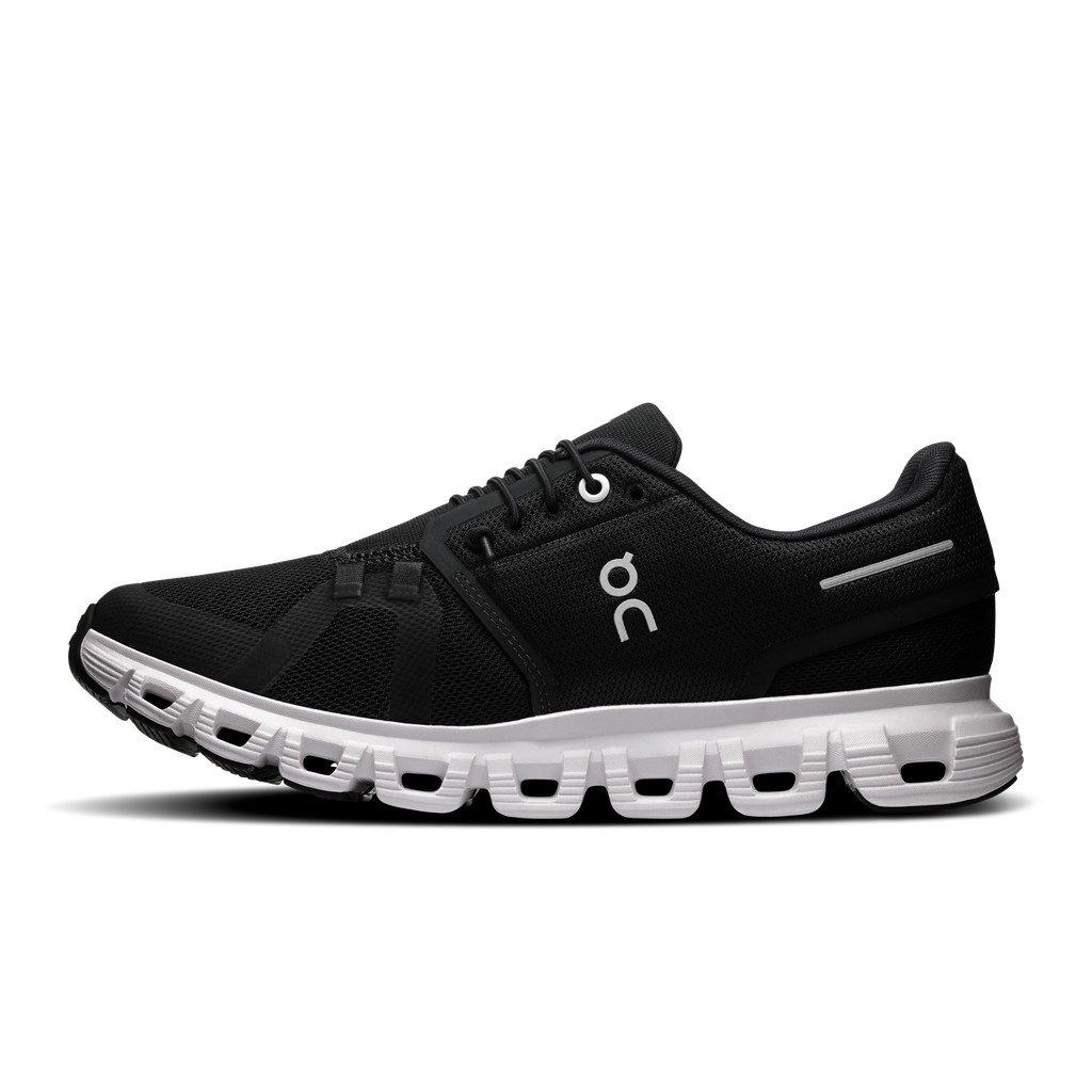 Women's Cloud 6 Wide in Black/White