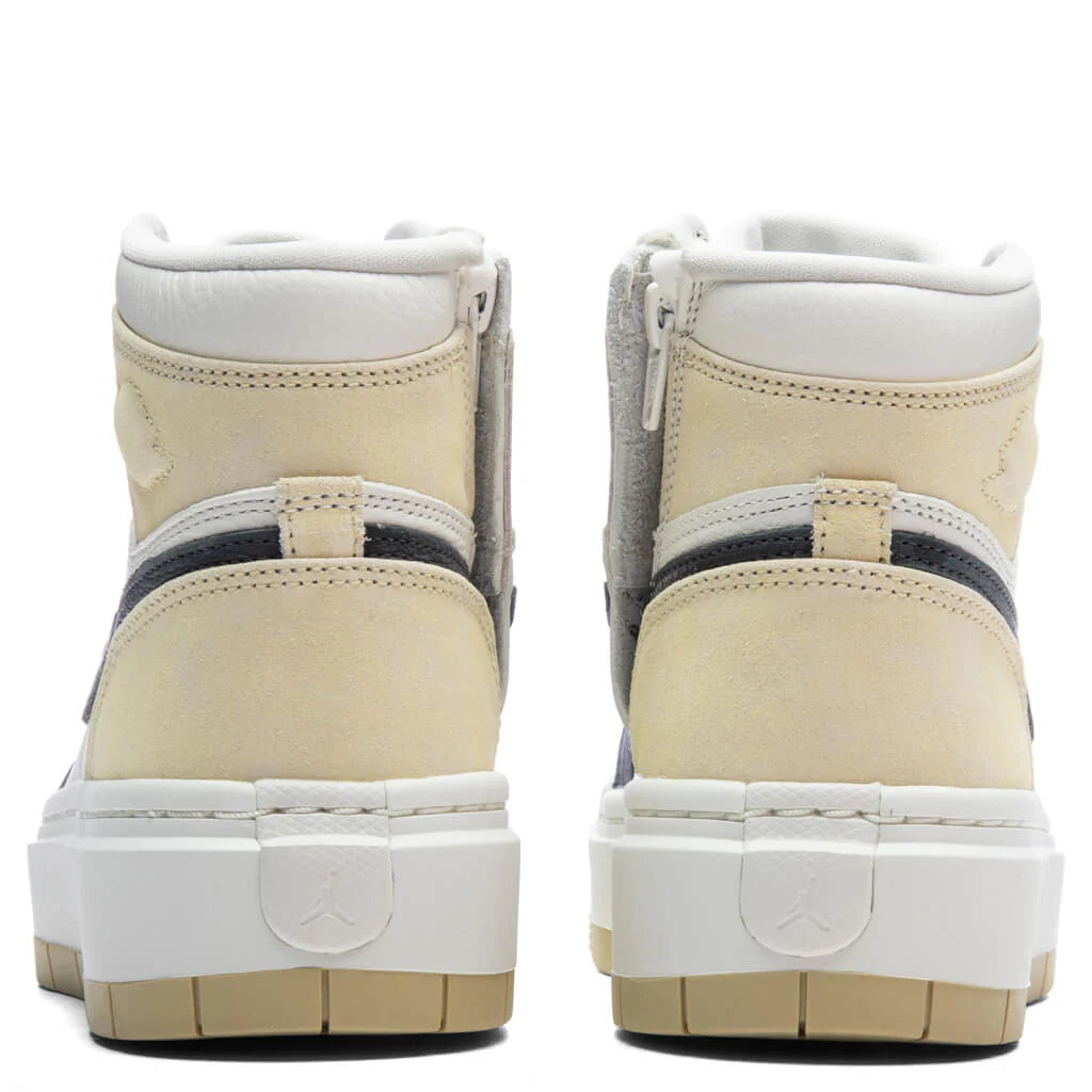 Womens Air Jordan 1 Elevate Low Team Gold Dark Smoke Grey