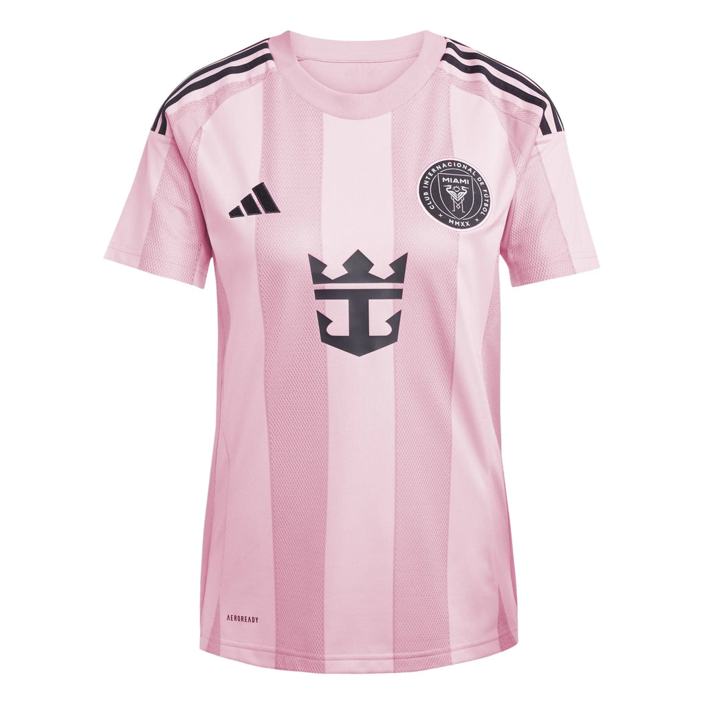 adidas Womens Inter Miami CF Messi Home Jersey 25 26 Pink