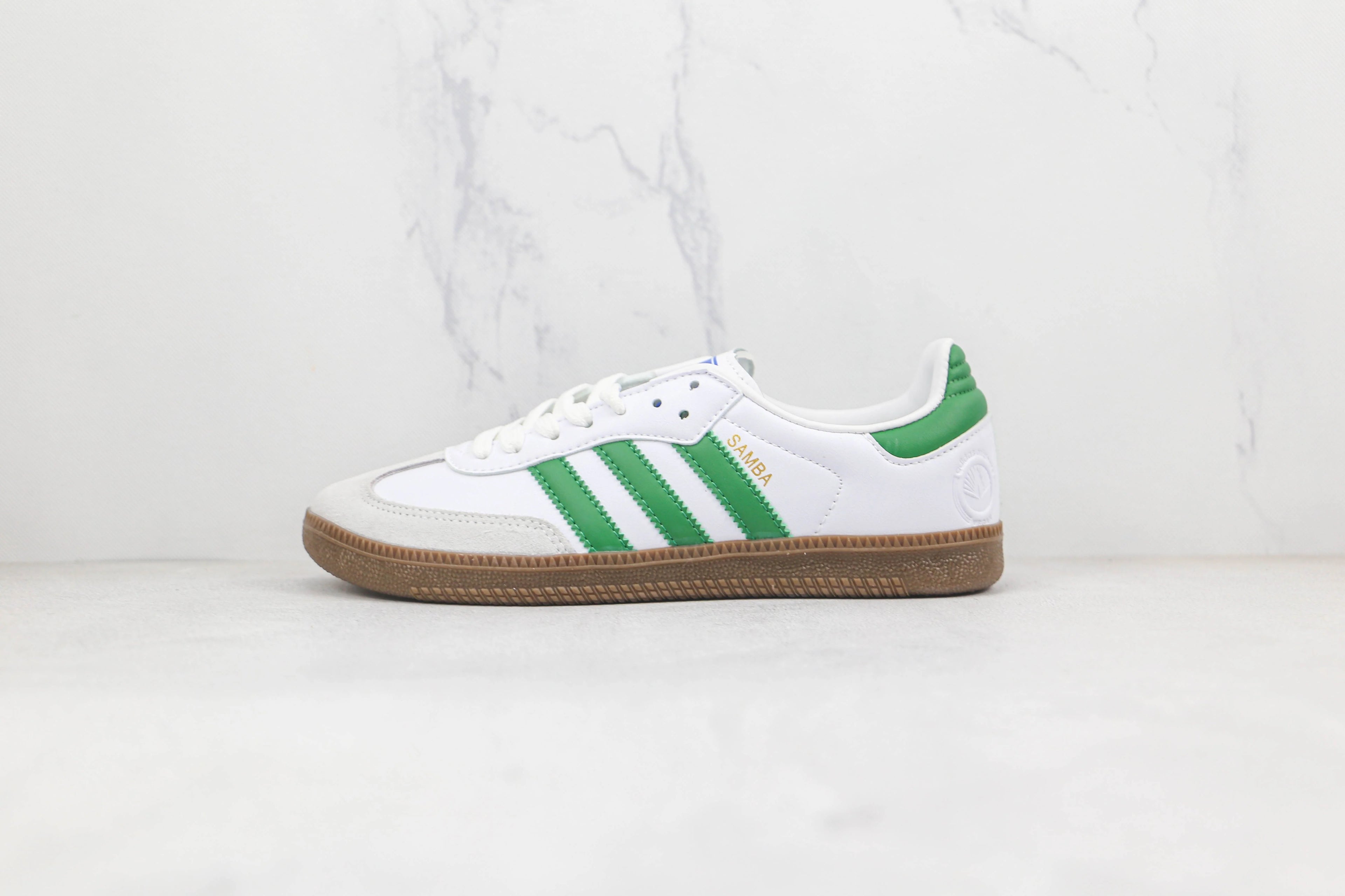 Adidas Samba Sport Rich White Green