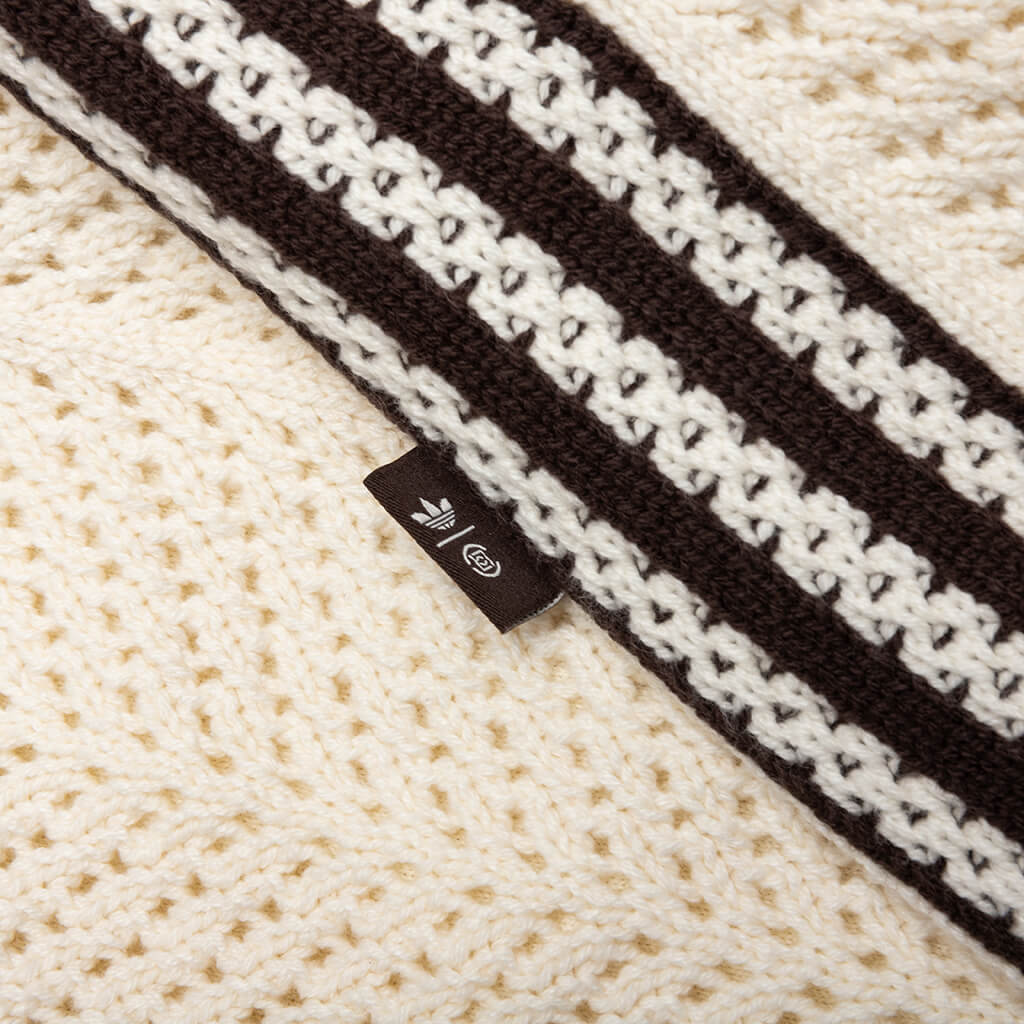Adidas Originals x CLOT Knit Short by Edison Chen Cream White