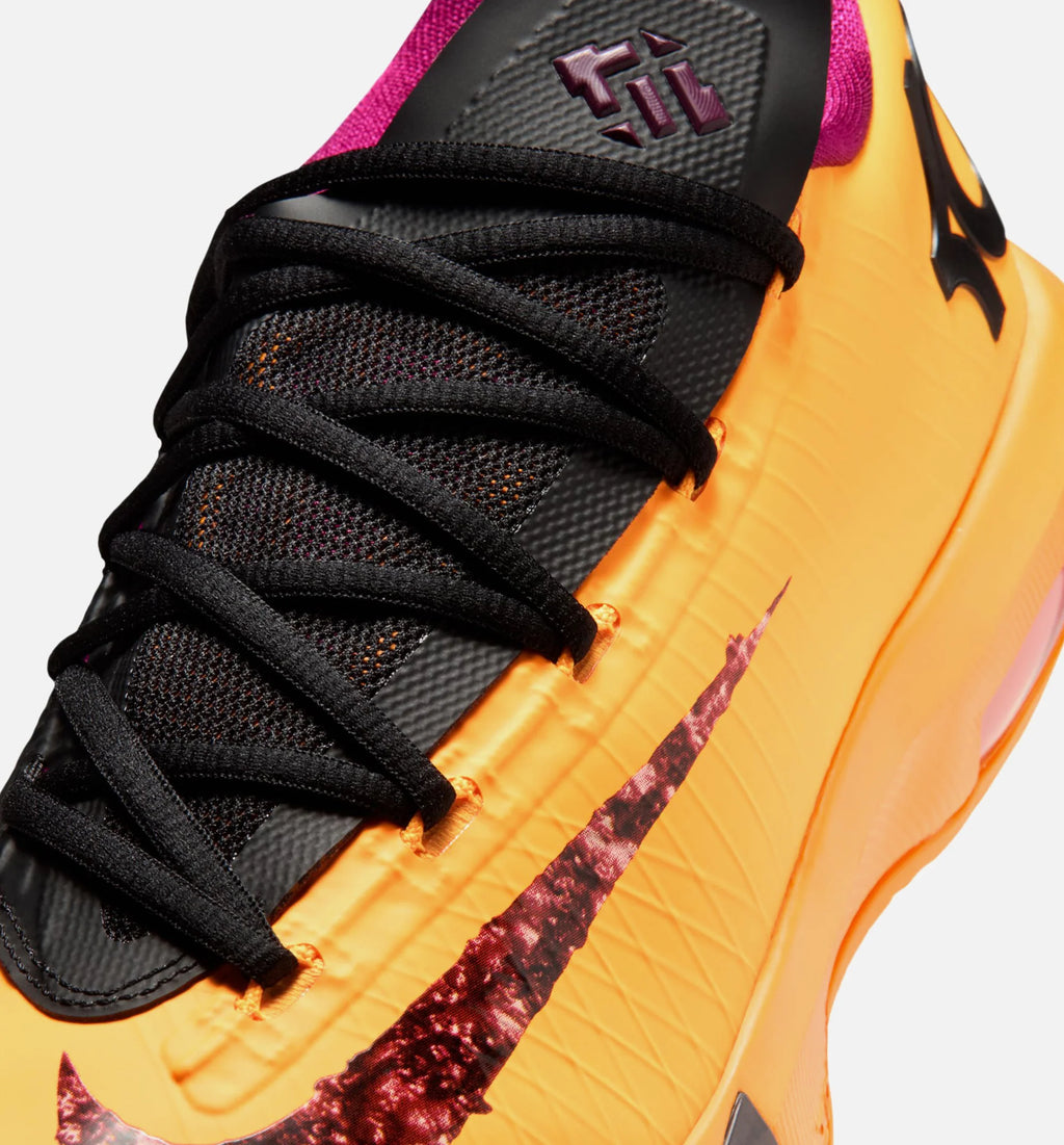 KD 6 Peanut Butter And Jelly Mens Basketball Shoe Laser Orange Raspberry Red Black