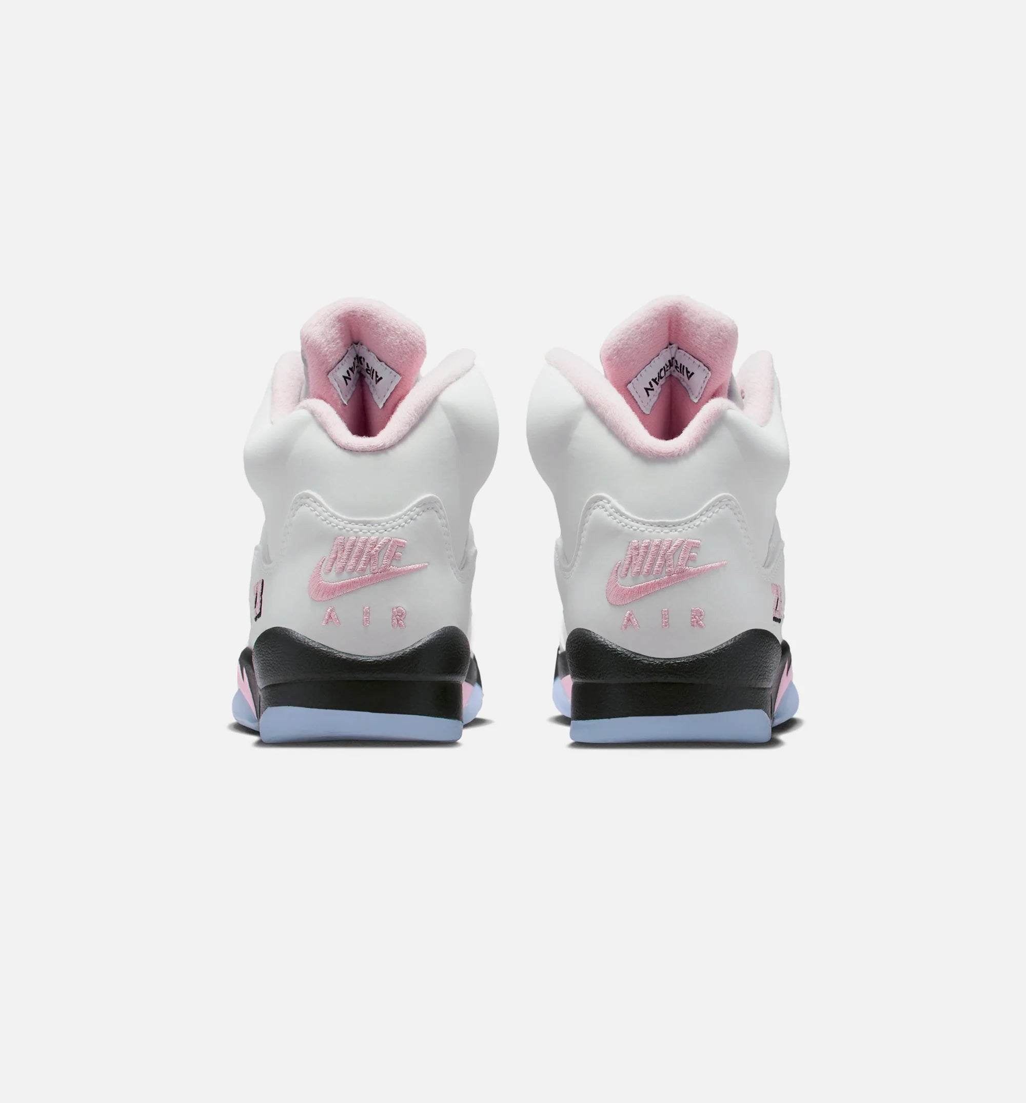 Air Jordan 5 Retro Medium Soft Pink Grade School Lifestyle Shoe White Medium Soft Pink Black Free Shipping