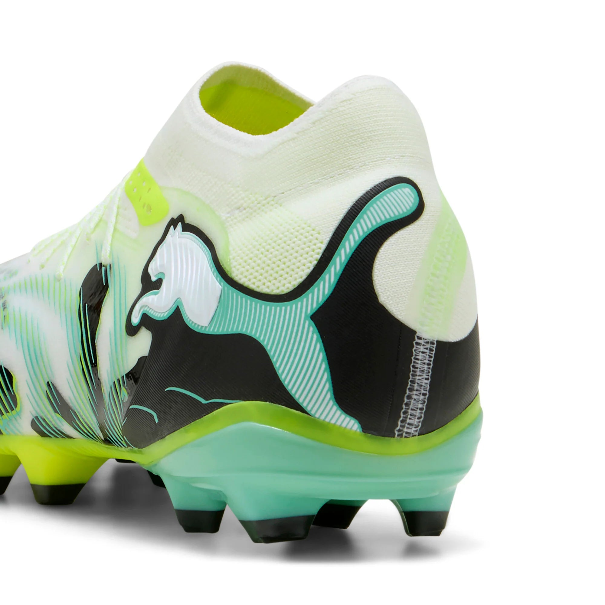 PUMA Future 9 Pro Creativity FG AG Firm Multi Ground Mens Soccer Cleats Yellow Mint