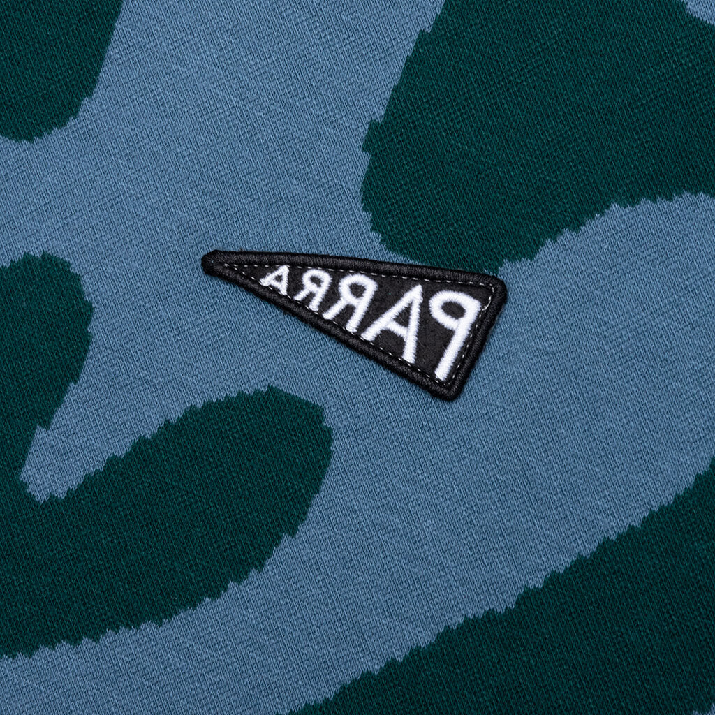 Splashed Polo Shirt Pine Green