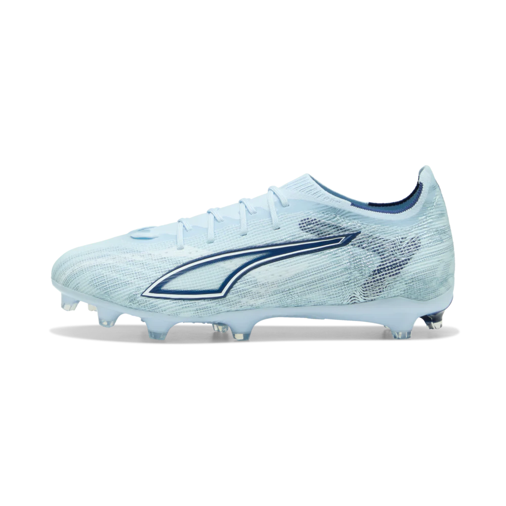 PUMA Ultra 6 Pro FG AG Firm Ground Artificial Ground Mens Soccer Cleats Icy Blue White
