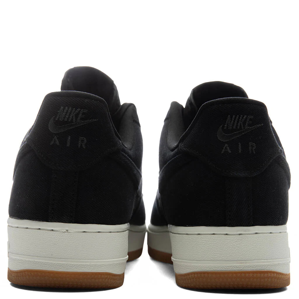 Air Force 1 07 LV8 Denim Black Dark Smoke Grey Gum Medium Brown