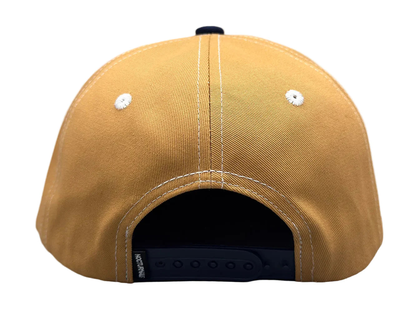 Nocturnal N Moon Strapback Hat Tan Navy