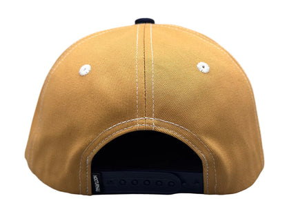 Nocturnal N Moon Strapback Hat Tan Navy