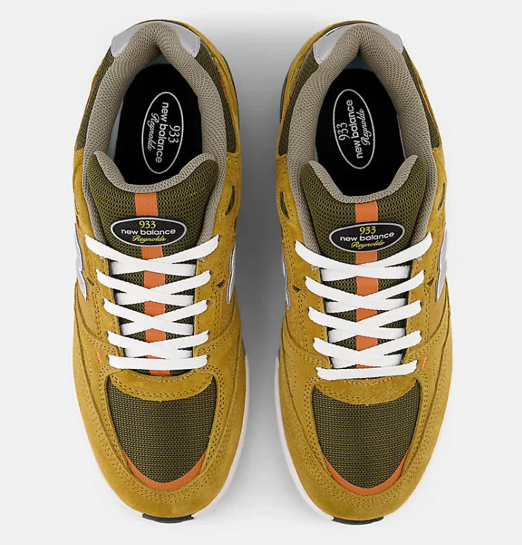New Balance Andrew Reynolds 933 Wheat Silver Olive