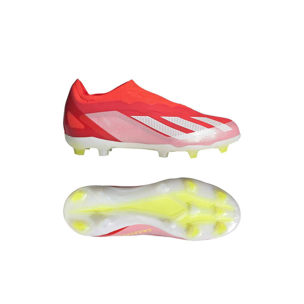 adidas X Crazyfast Elite Laceless FG Junior Firm Ground Soccer Cleats