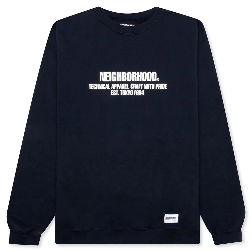 Classic Sweatshirt L S Navy
