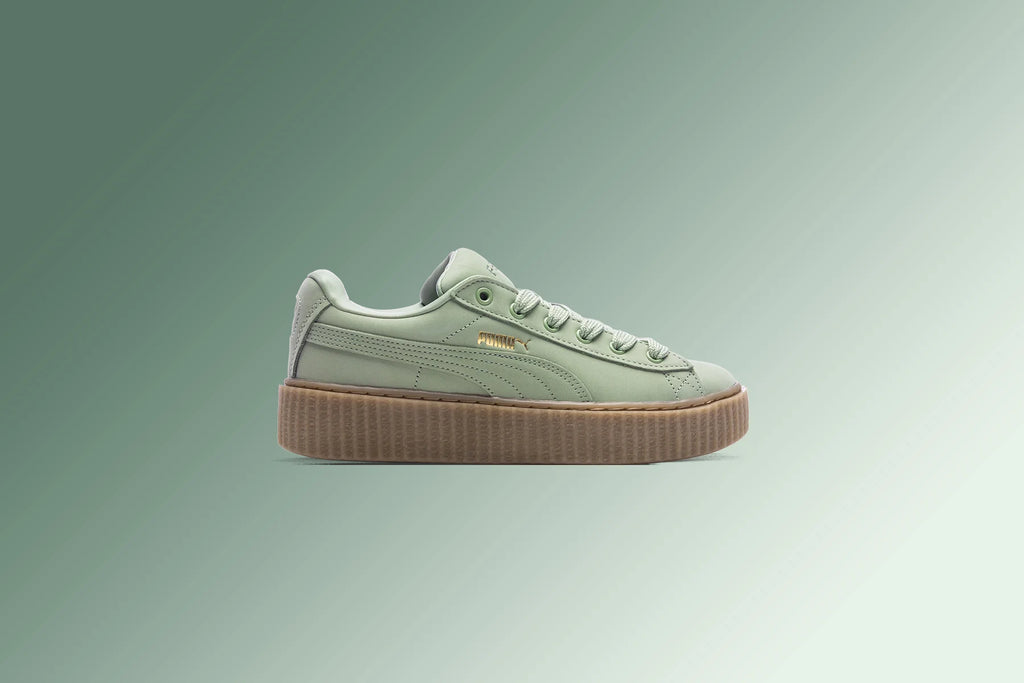 Puma x Fenty Womens Creeper Phatty Nubuck Green Fog