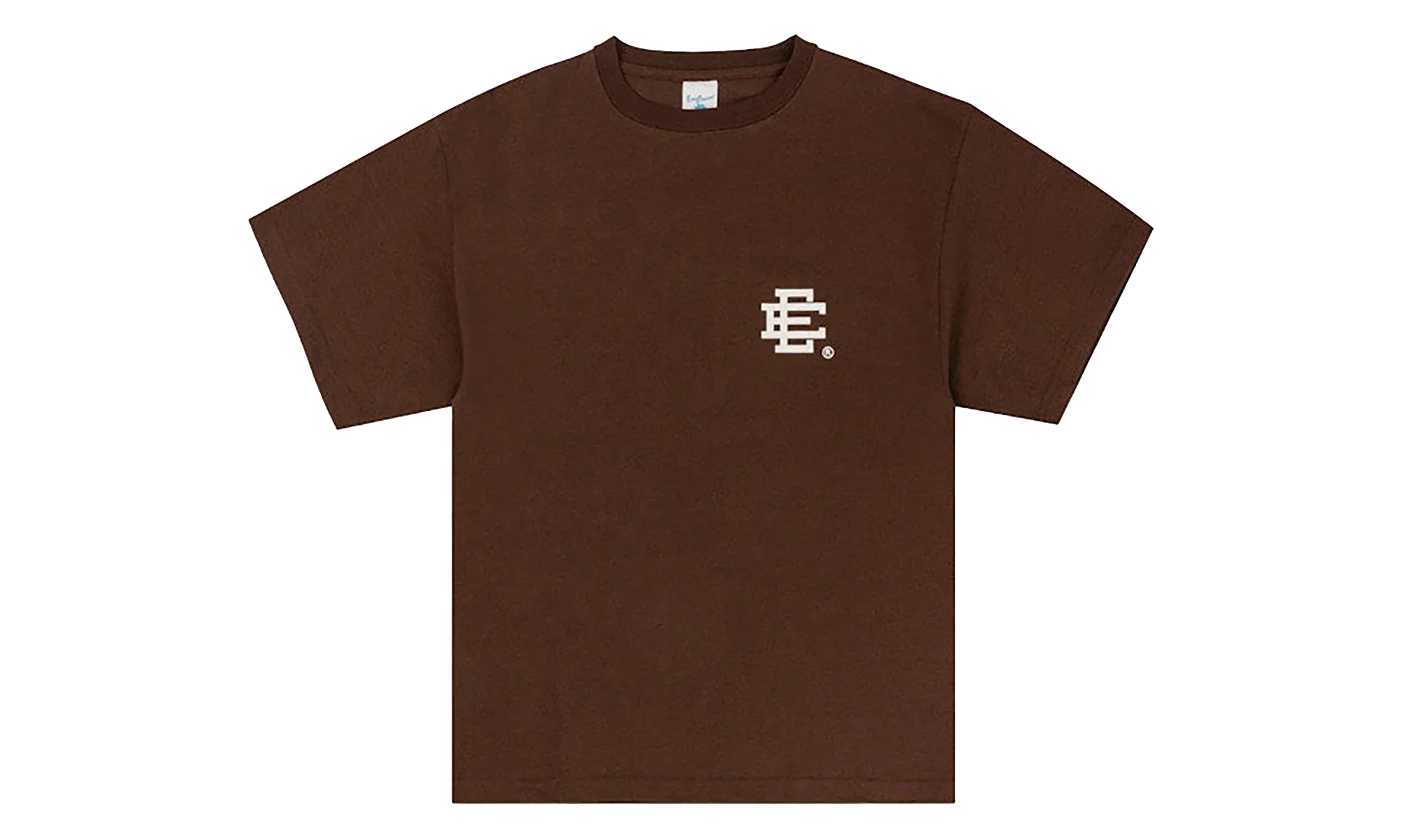 EE BASIC T-SHIRT "FW24 - Brown/White" EE812