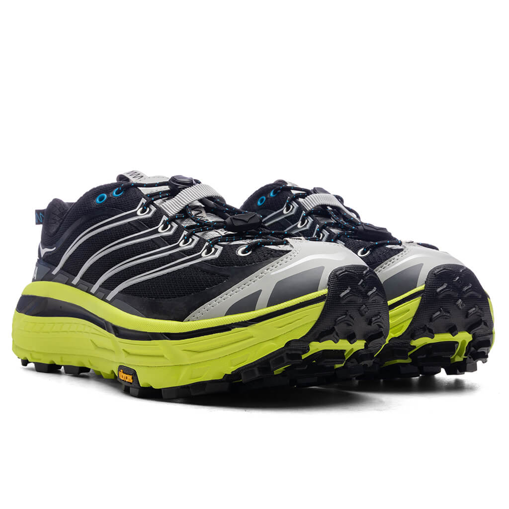 Mafate Three2 Black Hoka Citrus