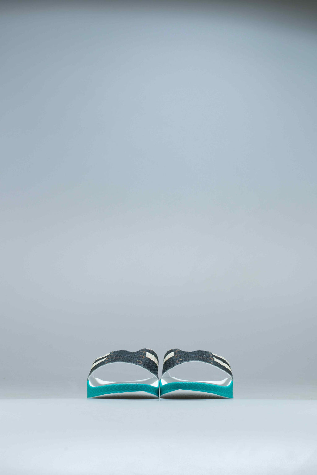 Rs Samba Adilette Mens Slide Core Black Cloud White Bright Blue