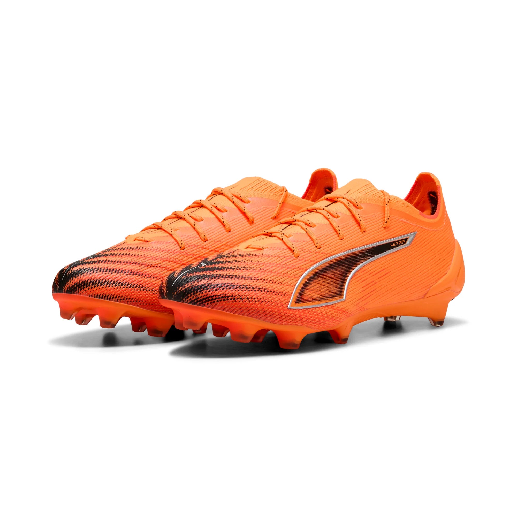 PUMA Ultra 6 Ultimate FG Mens Soccer Cleats Orange Black Red