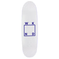 WKND Shaped Logo Deck White