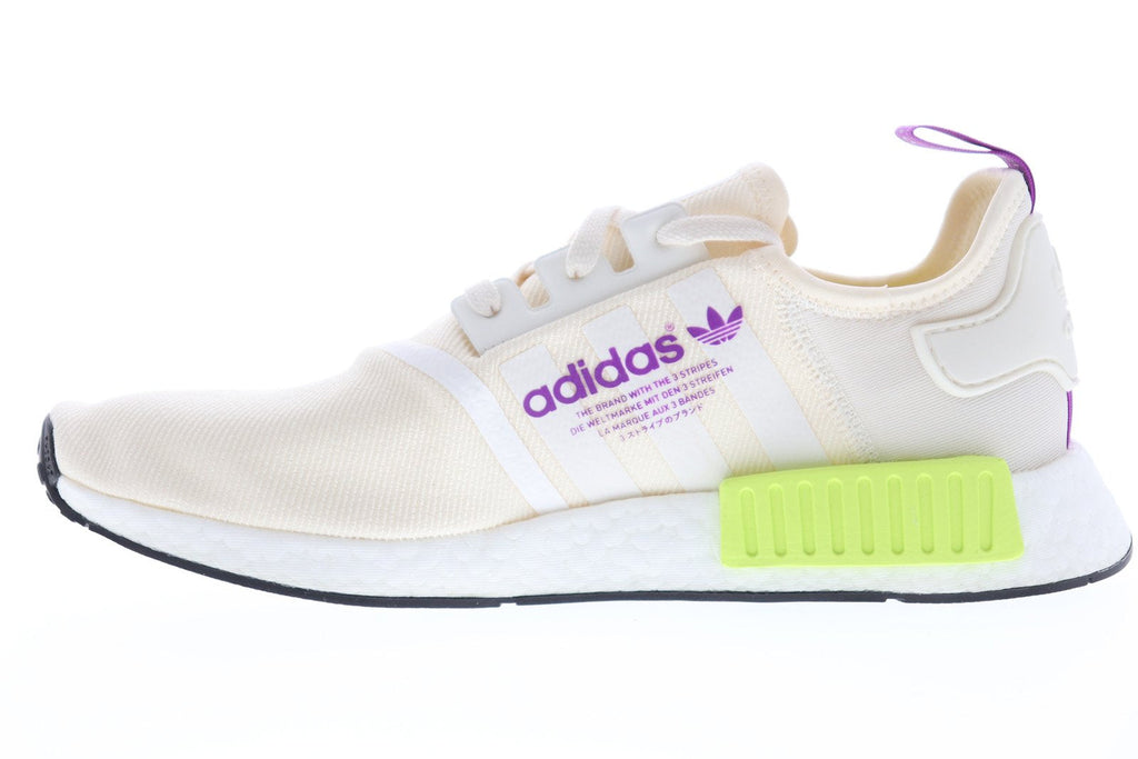 NMD R1 D96626 Mens Beige Tan Canvas Originals Lifestyle Sneakers Shoes
