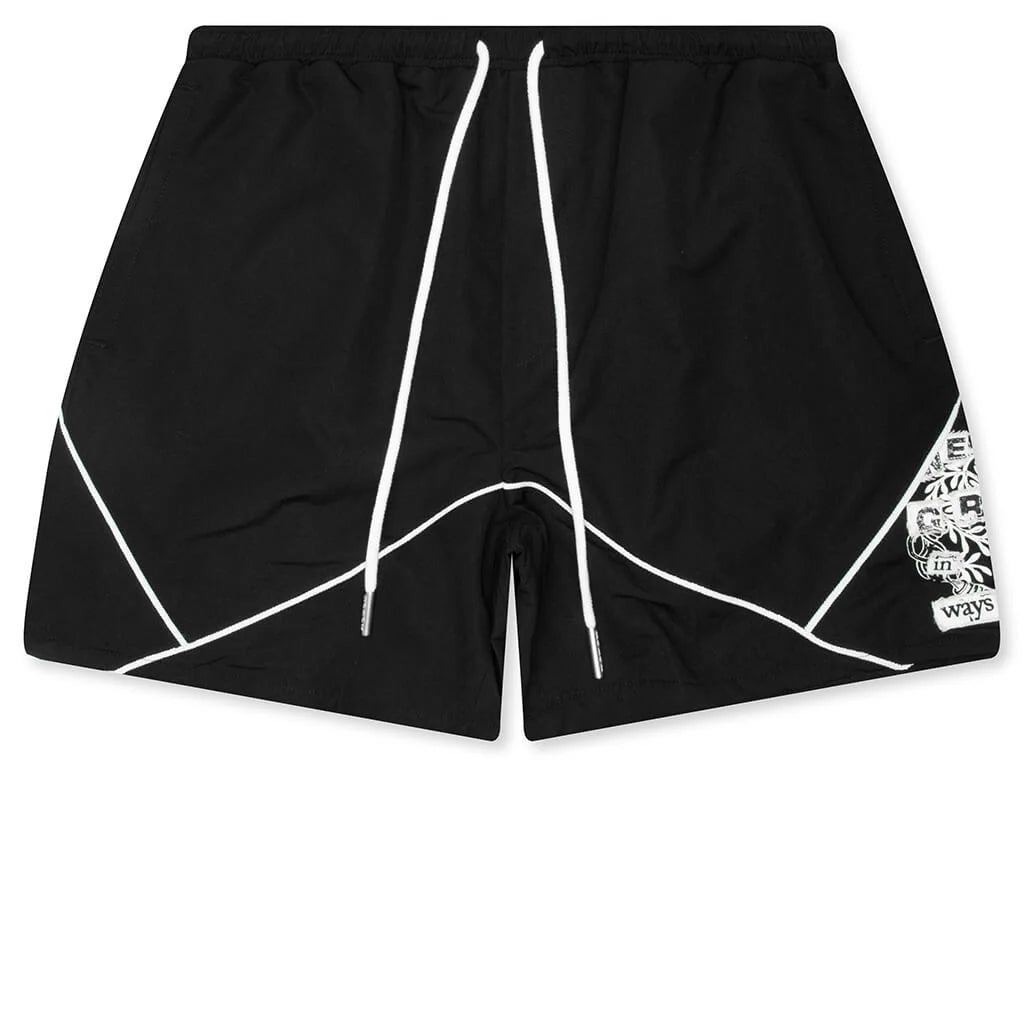 Growth Track Short Black