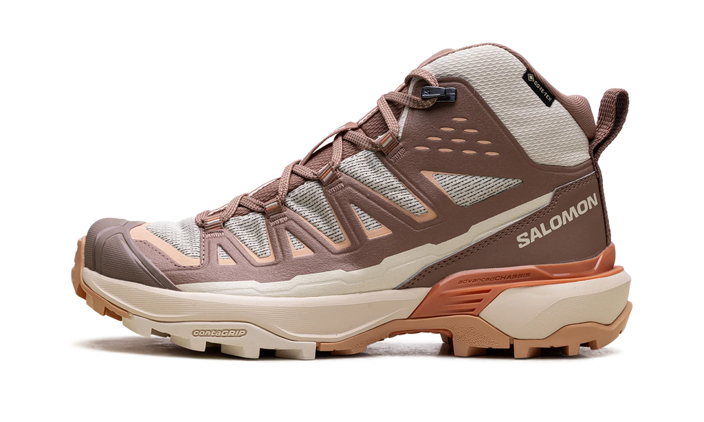 X Ultra 360 Edge Mid Gore-Tex WMNS "Shortbread / Raw Umber / Prairie Sunset" L4746270022